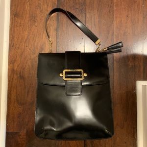 Escada Black Tassel Purse